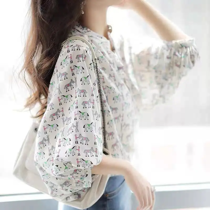 Women Formal Office Wear Tops - フォーマルな女性用シャツとブラウスのパターン、白いオフィス服、ドレスシャツ、夏用半袖、女性用トップス、仕事着、新作2025年M