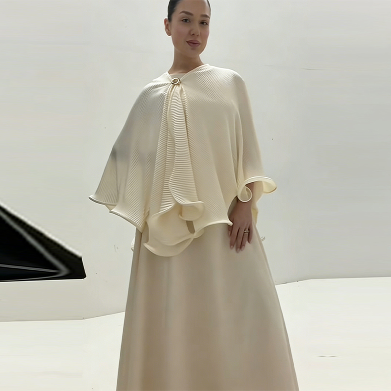 Women Formal Wear For Summer - ロマンチックな優雅なショールドレスセットエレガントレトロ優しいデート女性春夏フォーマルパーティーストリート洗練された服装