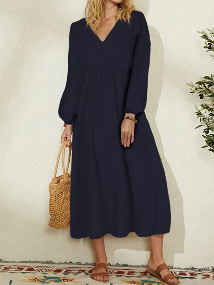 Women Formal Office Wear Tops - プラスサイズ 春/秋 新作 レディース コットンリネン混紡 ルーズフィット