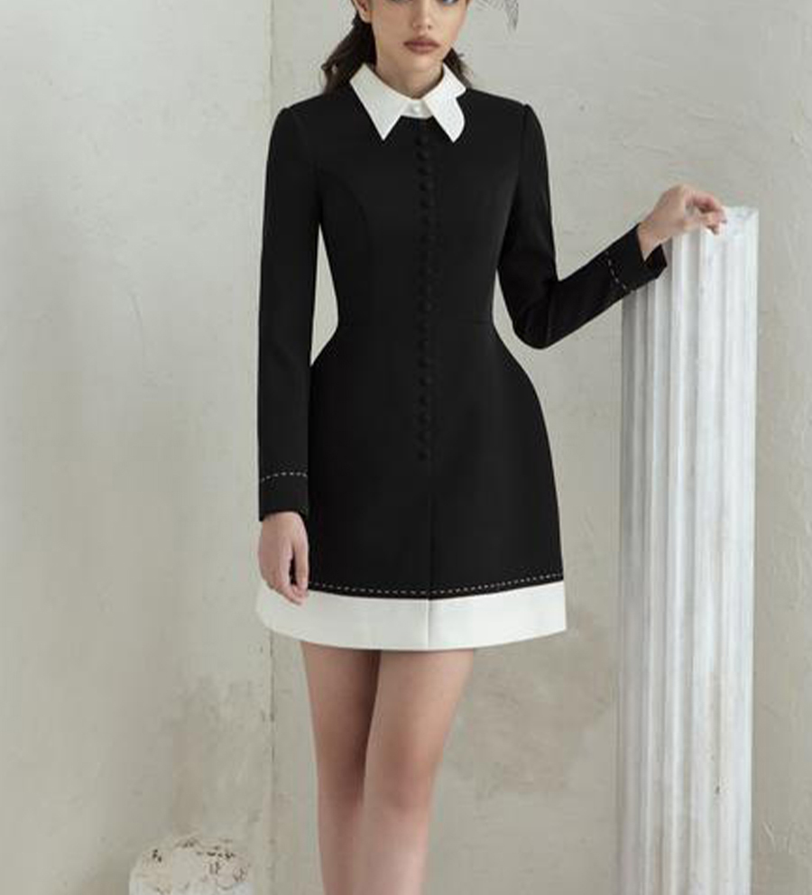 テーラーショップリトルブラックドレスブラックドレスレトロスリ - Formal Dress Female のレビューと価格