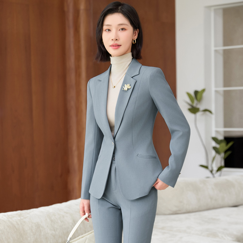 ホワイトカラー 新しい長袖スーツセット 通勤 ビジネス フォ - Women Formal Wear White Shirt のレビューと価格