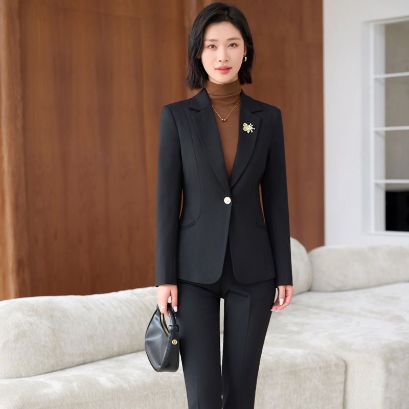 ホワイトカラー 新しい長袖スーツセット 通勤 ビジネス フォ - Women Formal Wear White Shirt のレビューと価格