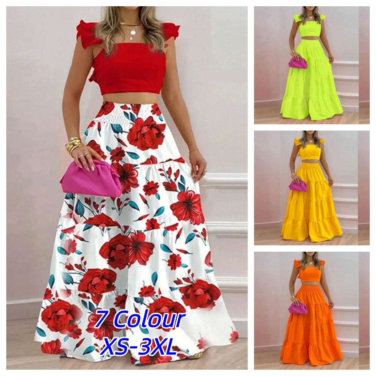 スカート Y2k ツーピースセット婦人服新 2026 春夏エ - Women Formal Wear For Summer のレビューと価格