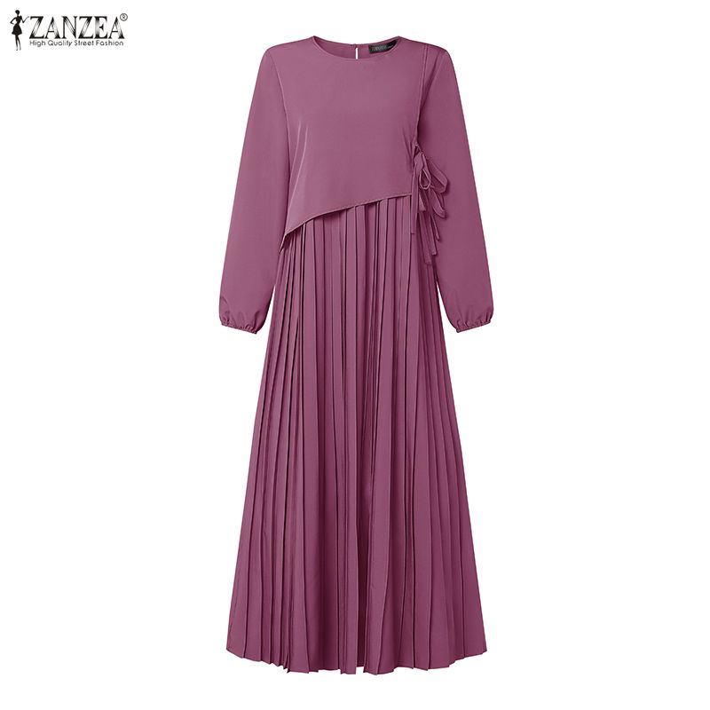 ZANZEA プラスサイズ レディース Oネック 長袖 プリ - Women Formal Office Wear Tops のレビューと価格