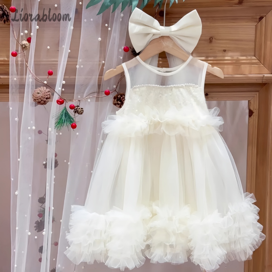 女の子用チュールガウン レイヤードスカートデザイン フラワー - Women Formal Wear H&M のレビューと価格
