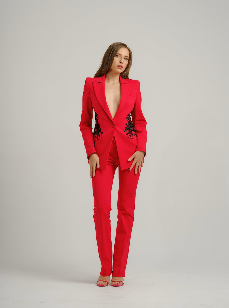 女性のドレススーツガウンエレガントなアップリケショールラペル - Formal Dress Female のレビューと価格