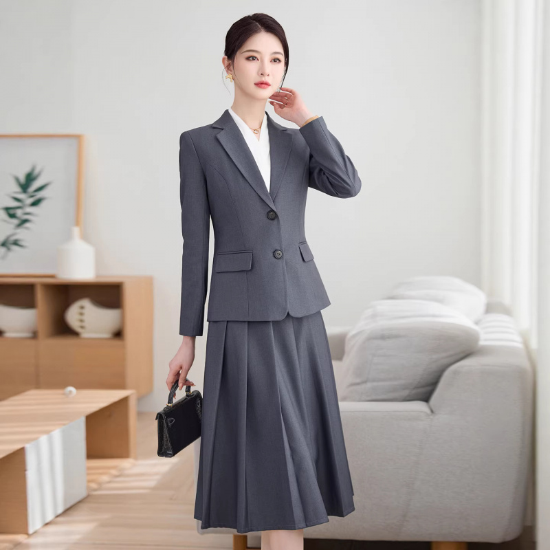 2026年春の新作プロフェッショナルウェア、高級ビジネススー - Women Formal Wear White Shirt のレビューと価格