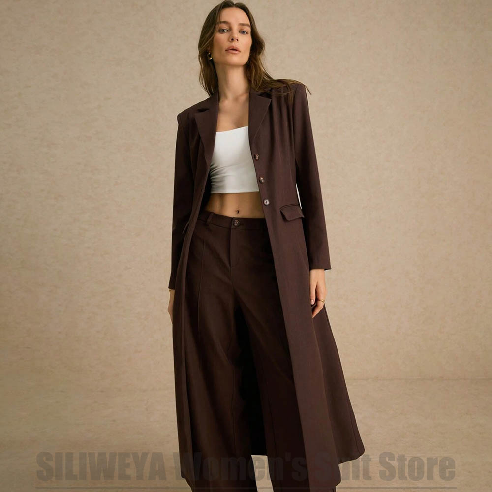 ファッションレディーススーツ 2ピース 長袖 シングルブレス - Women Formal Wear Tailor のレビューと価格