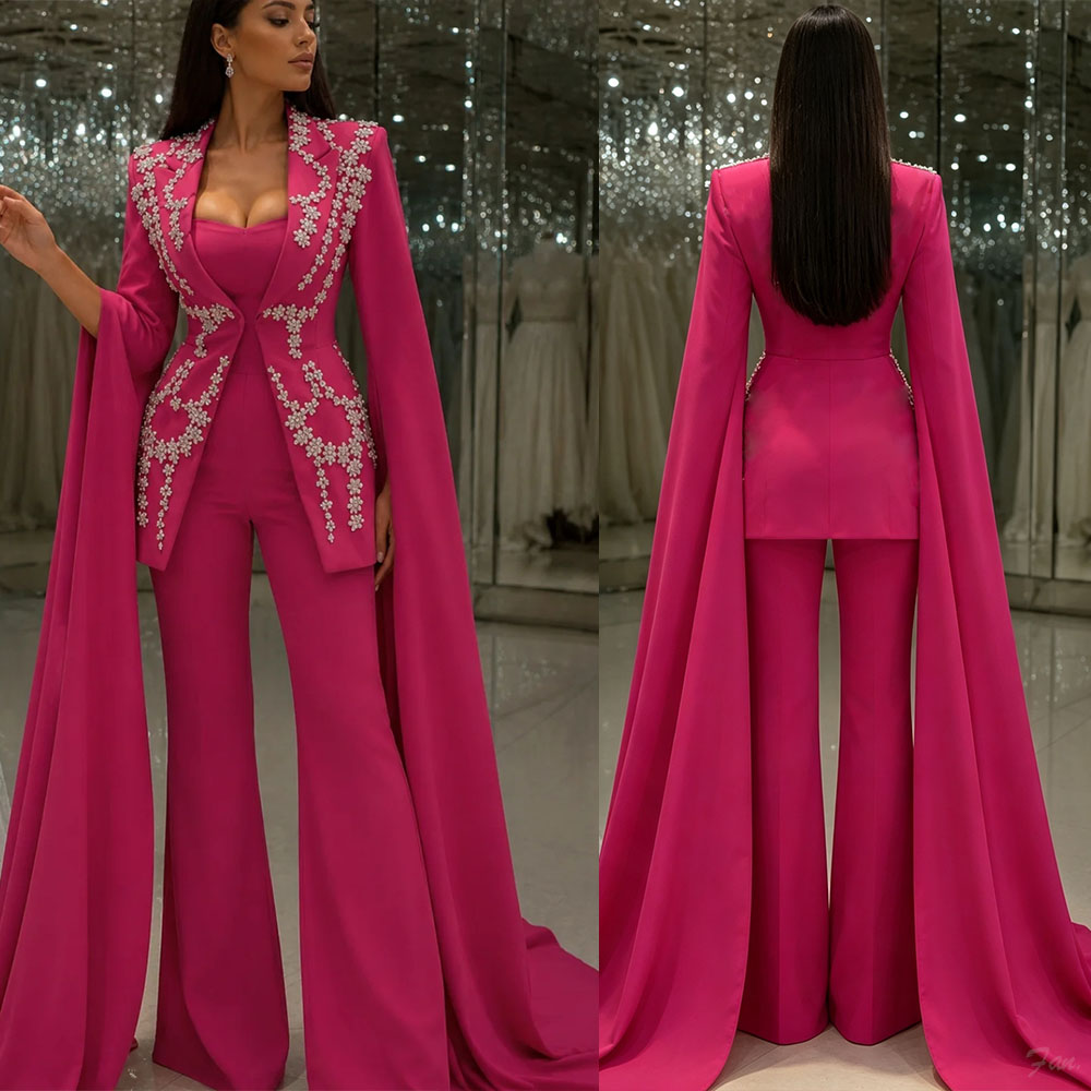エレガントな女性のイブニングドレスビーズスーツガウンスーパー - Formal Dress Female のレビューと価格