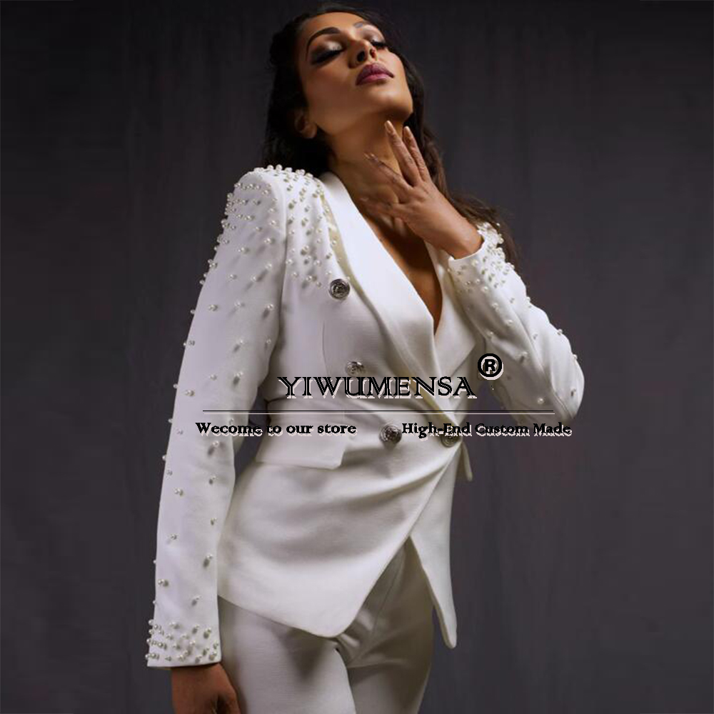 女性用タイトフィットのフォーマルタキシード,高級パンツスーツ - Women Formal Wear Tailor のレビューと価格