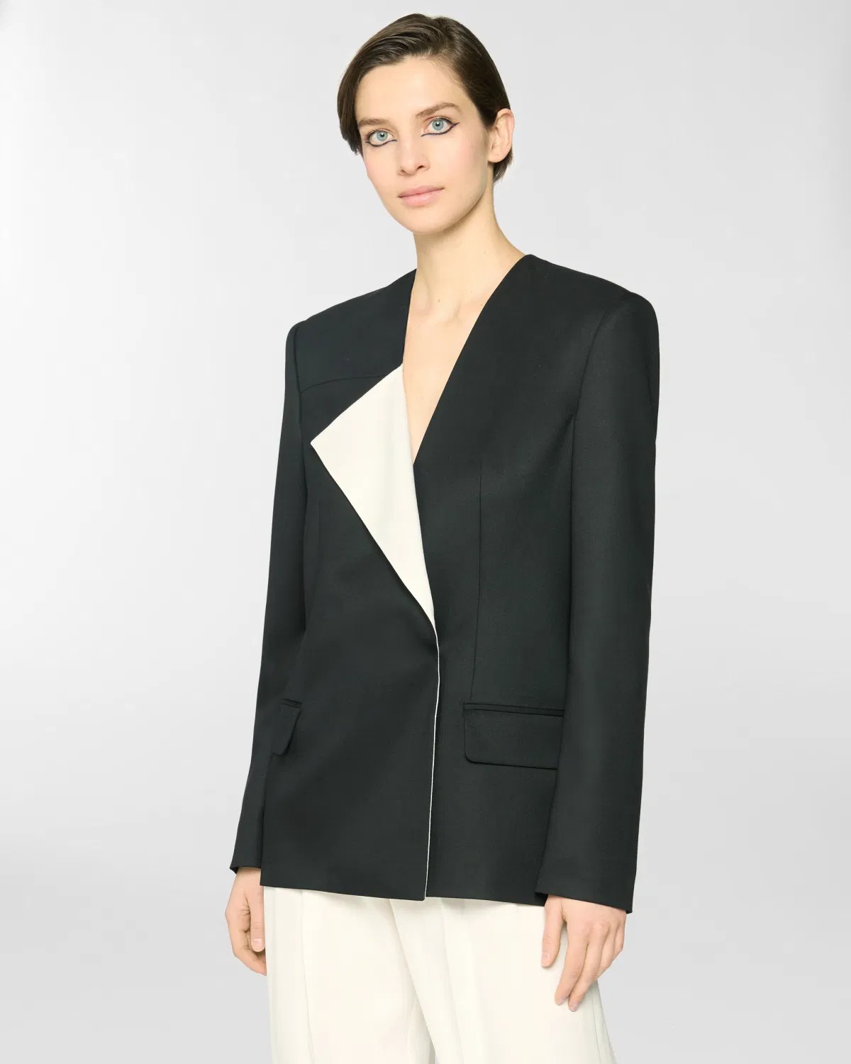 女性のドレススーツガウンエレガントなアップリケカラーブロック - Formal Dress Female のレビューと価格