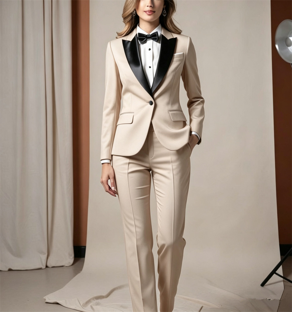 クラシックなレディーススーツ 2ピーススーツ 公式衣装 フォ - Women Formal Wear Tailor のレビューと価格