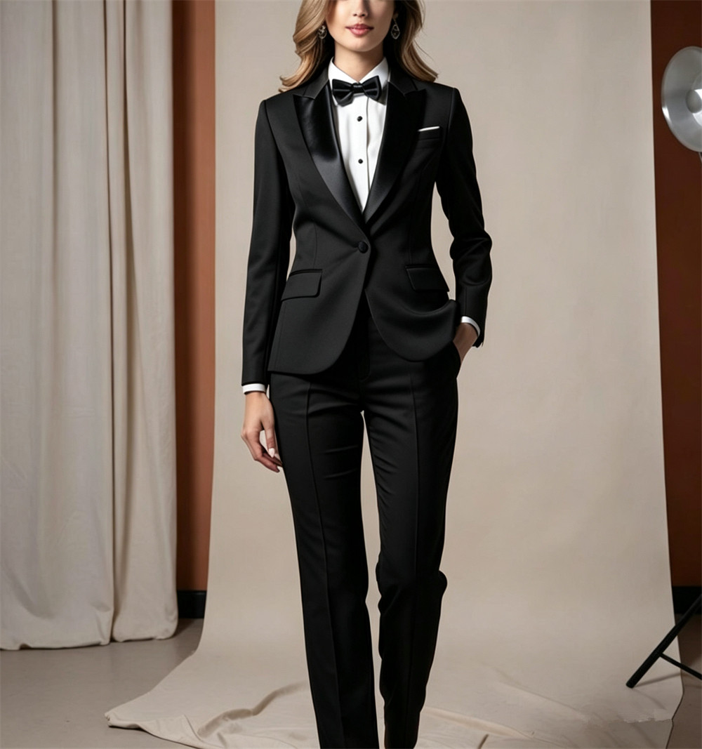 クラシックなレディーススーツ 2ピーススーツ 公式衣装 フォ - Women Formal Wear Tailor のレビューと価格